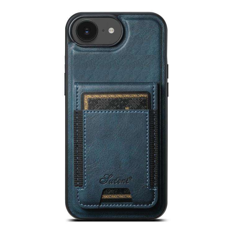 Suteni H17 Oil Eax Leather MagSafe Detachable Wallet Phone Case, For iPhone 14 Pro Max, For iPhon...