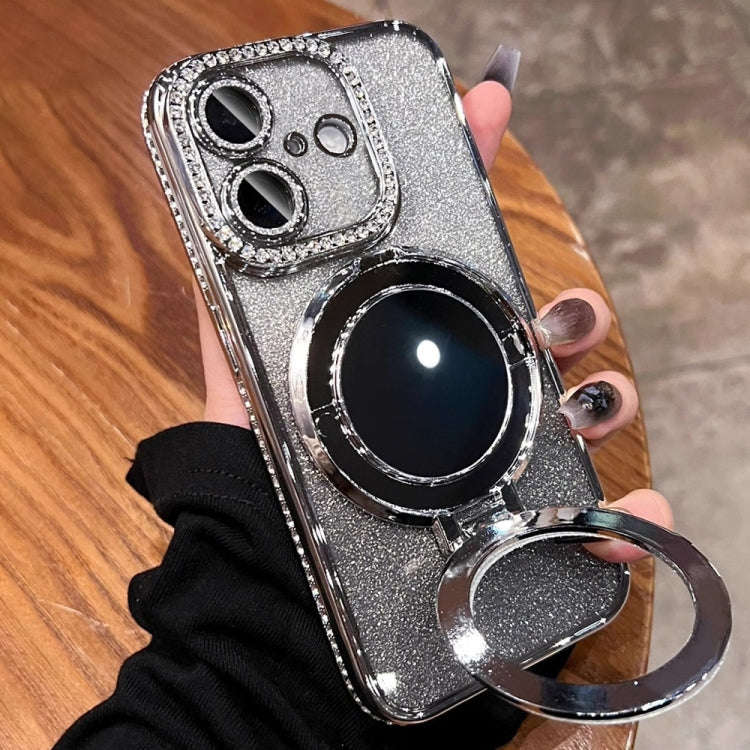 Rhinestone Mirror Glitter MagSafe TPU Phone Case, For iPhone 17e / 16e, For iPhone 17 Pro Max, Fo...