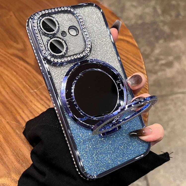 Rhinestone Mirror Glitter MagSafe TPU Phone Case, For iPhone 17e / 16e, For iPhone 17 Pro Max, Fo...
