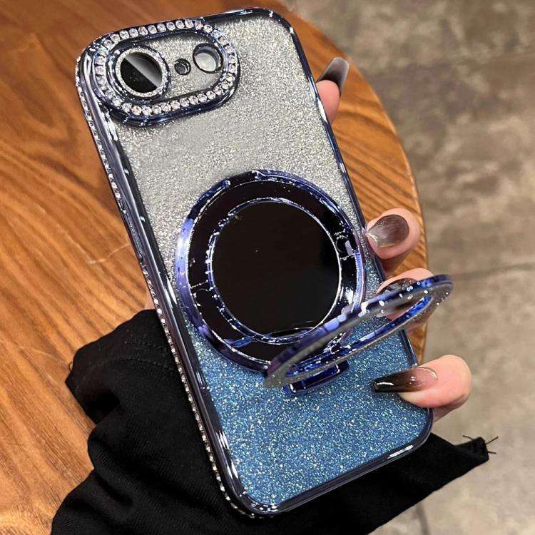 Rhinestone Mirror Glitter MagSafe TPU Phone Case, For iPhone 17e / 16e, For iPhone 17 Pro Max, Fo...