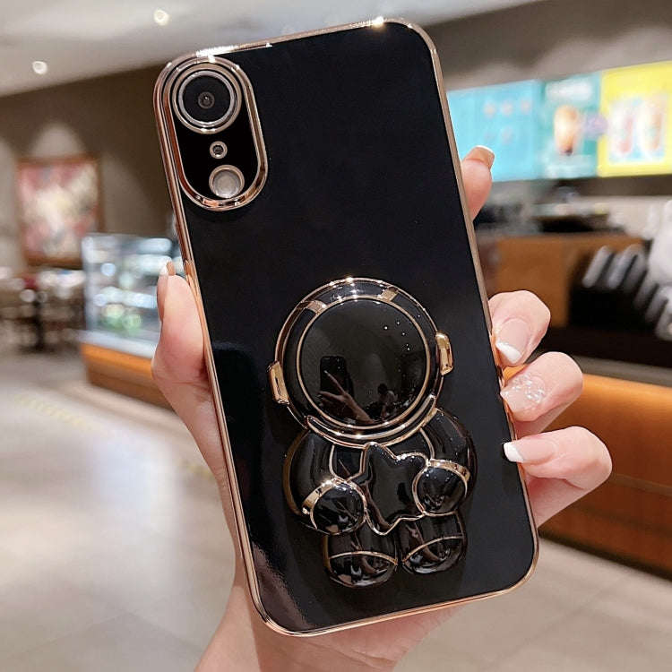 Embrace Stars Electroplating Astronaut Holder Phone Case, For iPhone 12 Pro, For  iPhone 12 mini,...