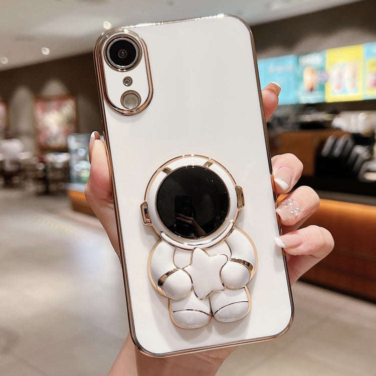 Embrace Stars Electroplating Astronaut Holder Phone Case, For iPhone 12 Pro, For  iPhone 12 mini,...