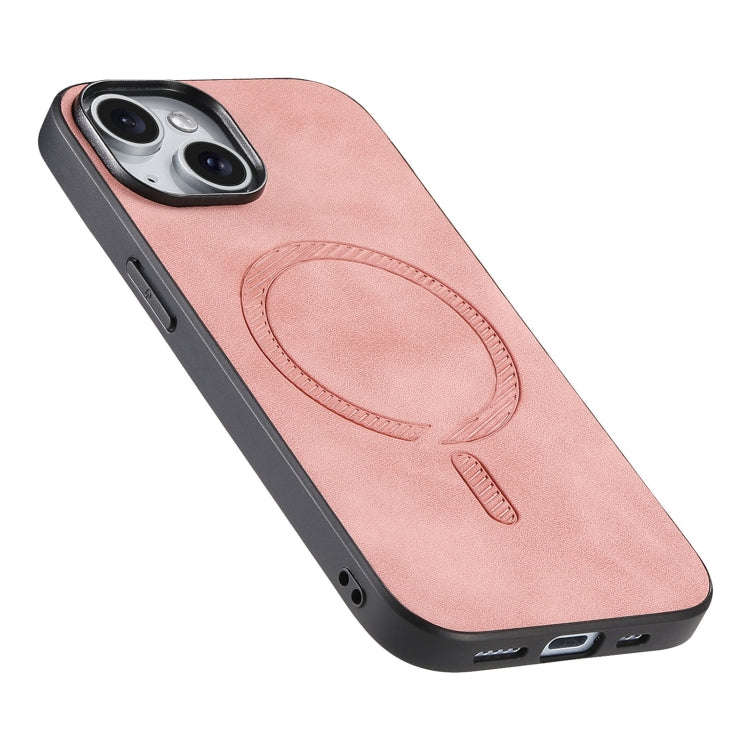 Solid Color Retro Magsafe PU Back Cover Phone Case, For iPhone 11 Pro Max, For iPhone 11, For iPh...