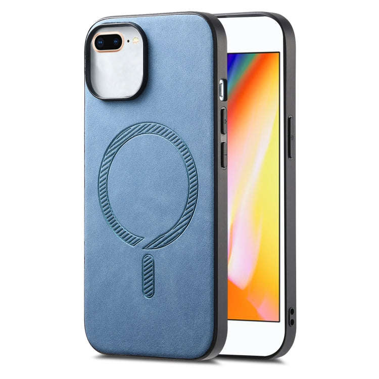 Solid Color Retro Magsafe PU Back Cover Phone Case, For iPhone 11 Pro Max, For iPhone 11, For iPh...