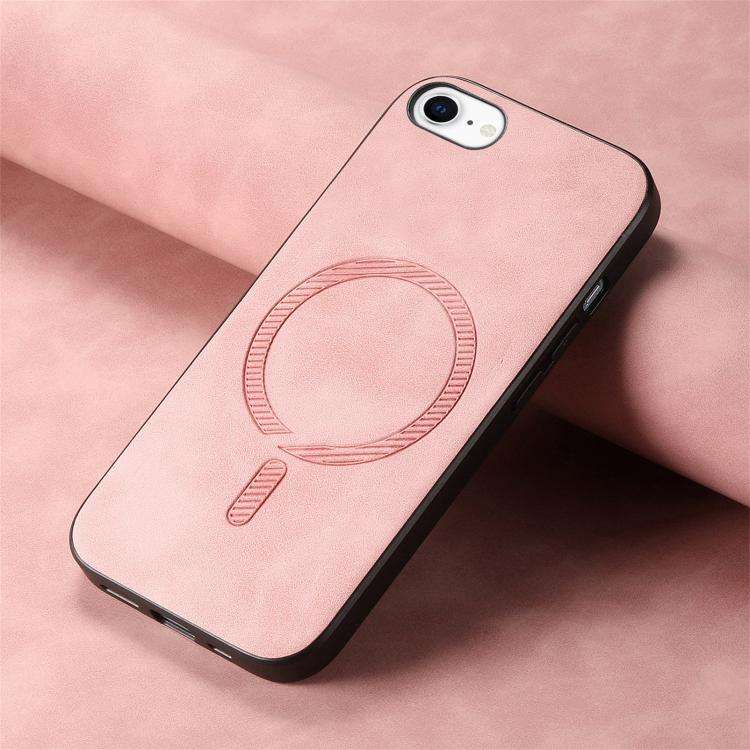 Solid Color Retro Magsafe PU Back Cover Phone Case, For iPhone 17e / 16e, For iPhone 17 Pro Max, ...