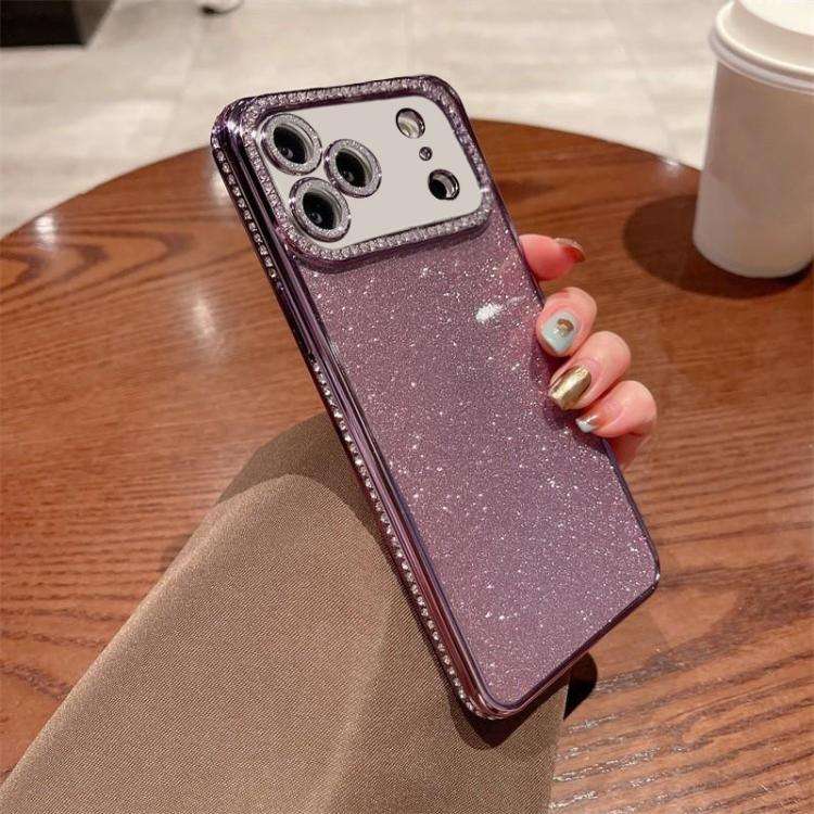 Diamond Glitter TPU Phone Case, For iPhone 17e / 16e, For iPhone 17 Pro Max, For iPhone 17 Pro, F...