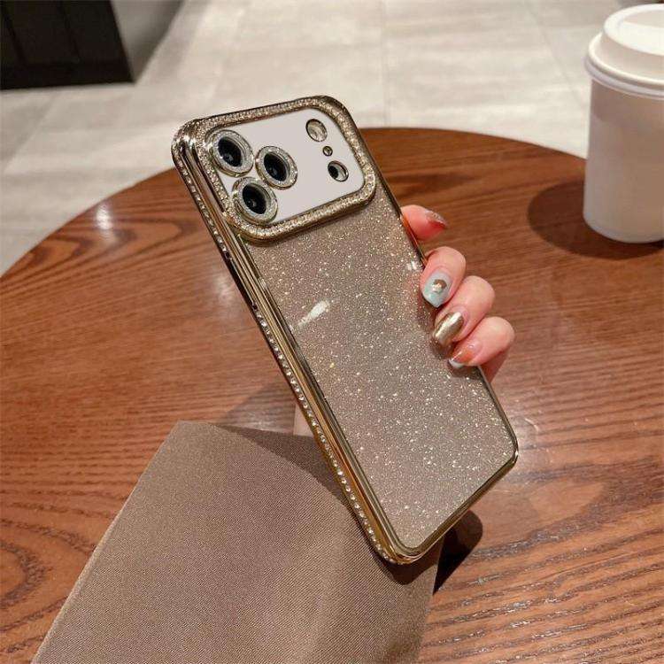 Diamond Glitter TPU Phone Case, For iPhone 17e / 16e, For iPhone 17 Pro Max, For iPhone 17 Pro, F...