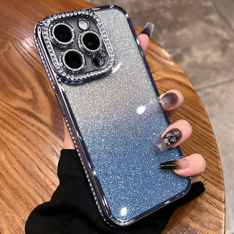 Diamond Gradient Glitter TPU Phone Case, For iPhone 14 Pro Max, For iPhone 13 Pro Max, For iPhone...