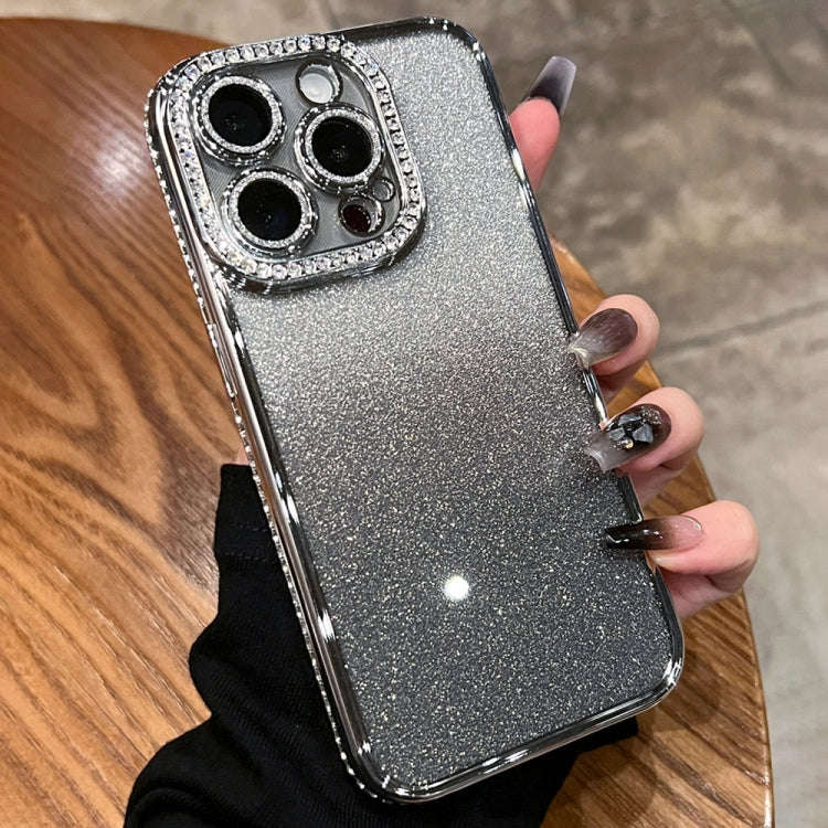 Diamond Gradient Glitter TPU Phone Case, For iPhone 17e / 16e, For iPhone 17 Pro Max, For iPhone ...