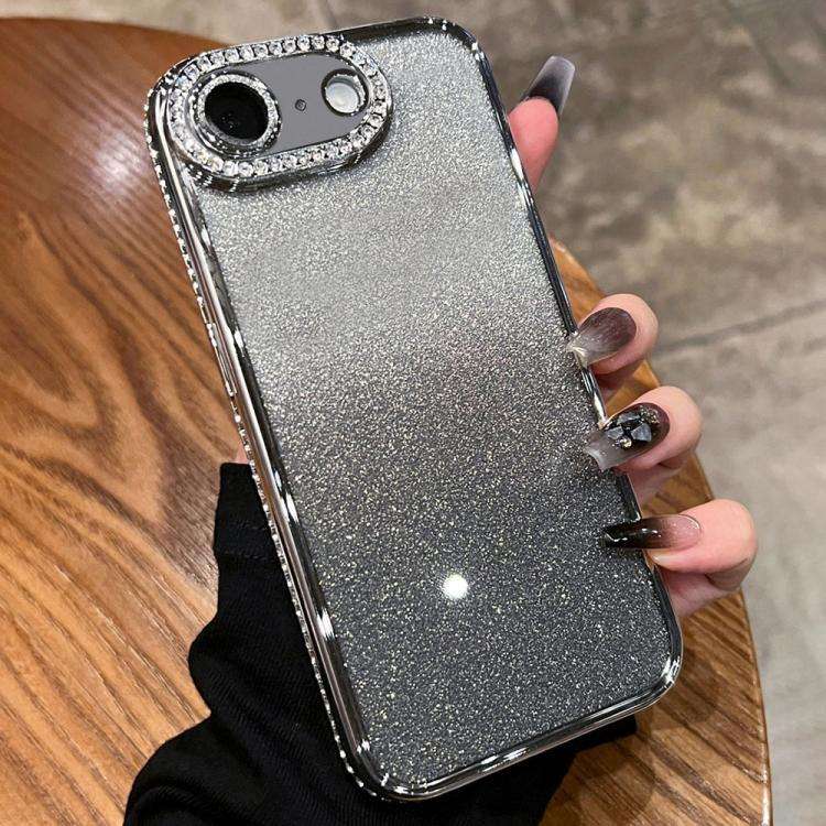 Diamond Gradient Glitter TPU Phone Case, For iPhone 17e / 16e, For iPhone 17 Pro Max, For iPhone ...