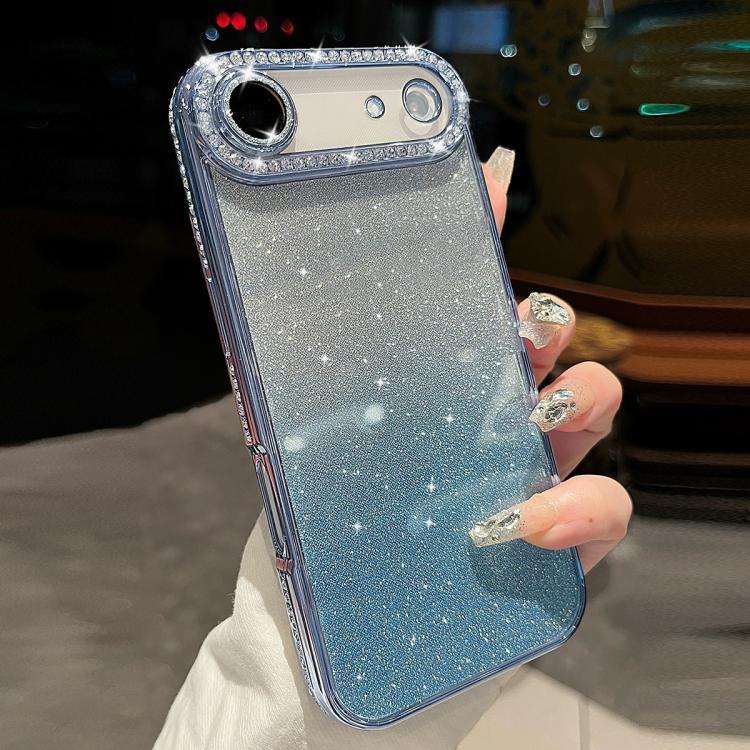 Diamond Gradient Glitter TPU Phone Case, For iPhone 17e / 16e, For iPhone 17 Pro Max, For iPhone ...