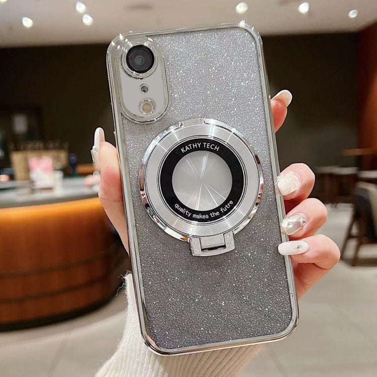 Electroplated Holder Gradient Glitter MagSafe Phone Case, For iPhone  12 Pro, For iPhone 12 mini,...
