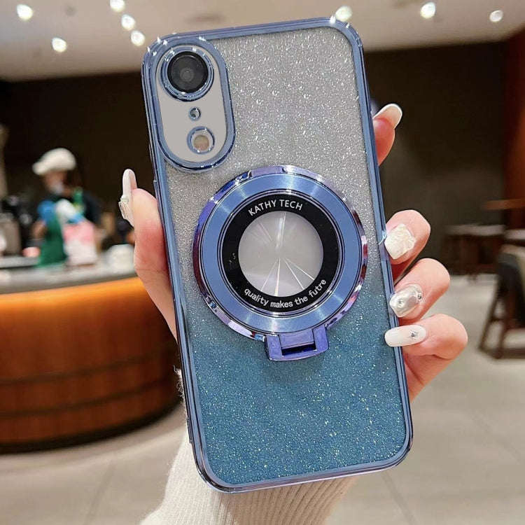 Electroplated Holder Gradient Glitter MagSafe Phone Case, For iPhone  12 Pro, For iPhone 12 mini,...