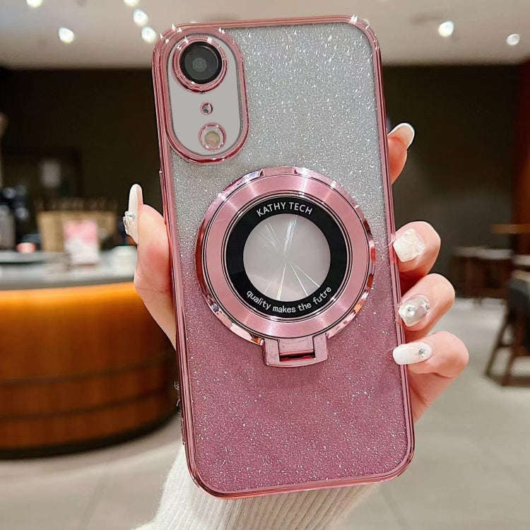 Electroplated Holder Gradient Glitter MagSafe Phone Case, For iPhone  12 Pro, For iPhone 12 mini,...