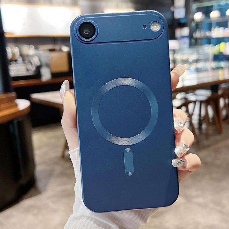 Metallic Paint Magsafe Liquid TPU Phone Case, For iPhone 17e / 16e, For iPhone 17 Pro Max, For iP...
