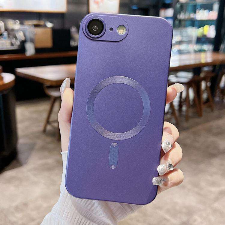 Metallic Paint Magsafe Liquid TPU Phone Case, For iPhone 17e / 16e, For iPhone 17 Pro Max, For iP...