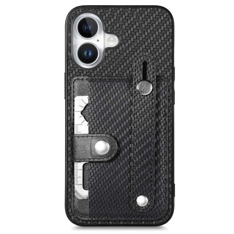 Wristband Kickstand Card Wallet Back Phone Case with Tool Knife, For iPhone 17 Pro Max, For iPhon...