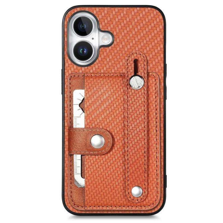 Wristband Kickstand Card Wallet Back Phone Case with Tool Knife, For iPhone 17 Pro Max, For iPhon...