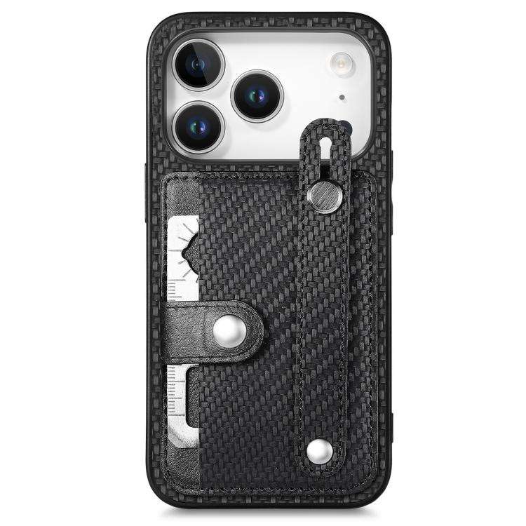 Wristband Kickstand Card Wallet Back Phone Case with Tool Knife, For iPhone 17 Pro Max, For iPhon...