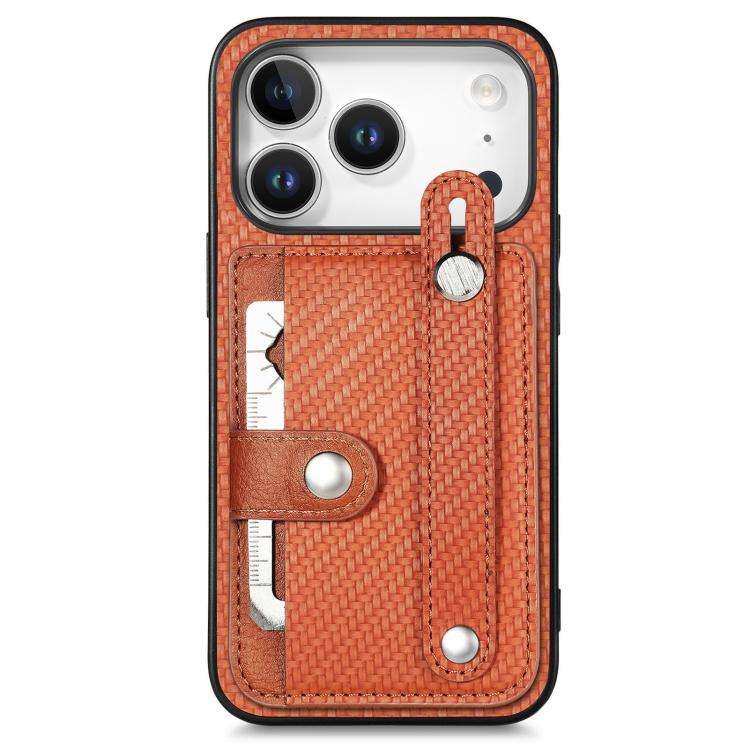Wristband Kickstand Card Wallet Back Phone Case with Tool Knife, For iPhone 17 Pro Max, For iPhon...