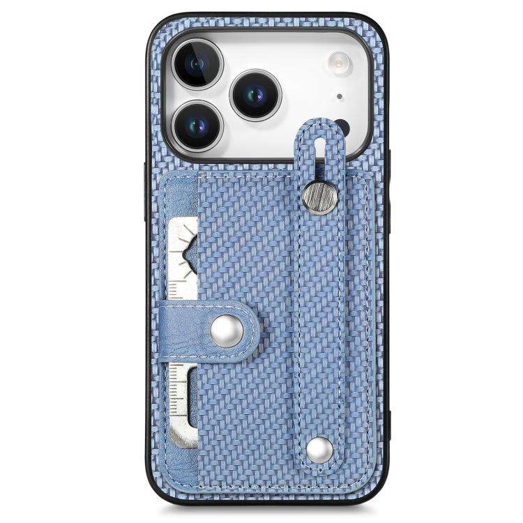 Wristband Kickstand Card Wallet Back Phone Case with Tool Knife, For iPhone 17 Pro Max, For iPhon...