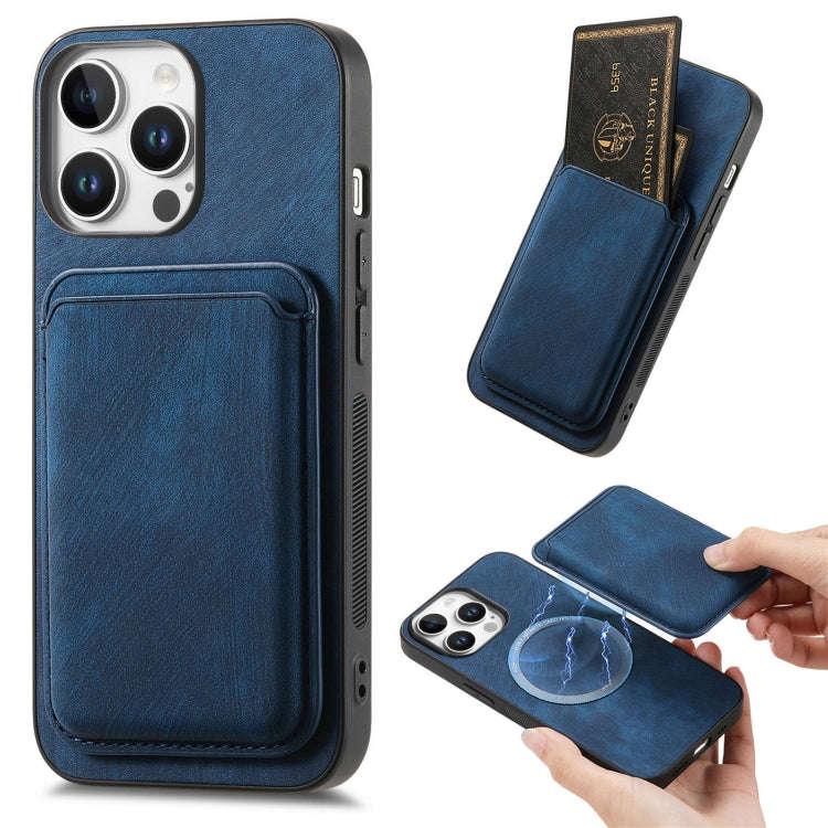 Retro Leather Card Bag Magnetic Phone Case, For iPhone 17e / 16e, For iPhone 17 Pro Max, For iPho...