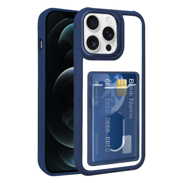 Electroplated Card Bag Acrylic Hybrid TPU Phone Case, For iPhone 12, For iPhone 12 Pro Max, For i...