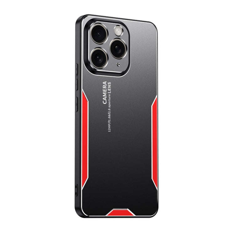 Blade Series TPU Hybrid Metal Phone Case, For iPhone 15, For iPhone 14 Plus, For iPhone 14, For i...