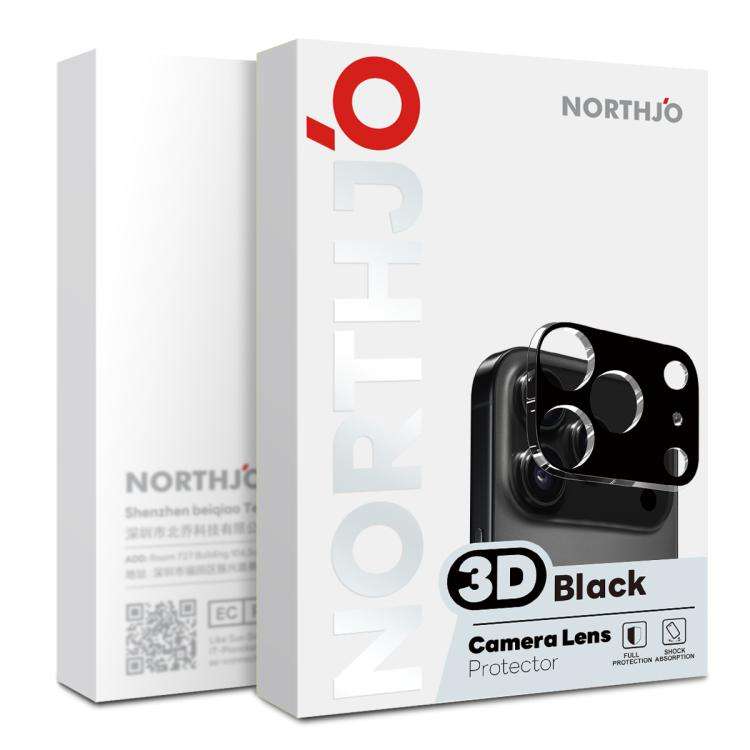 NORTHJO Camera Lens Protector 3D HD Tempered Glass Film, For iPhone Duo, For iPhone 18 Pro, For i...