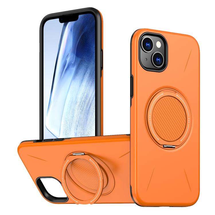 Kalebol Magnetic MagSafe Rotation Holder PC Phone Case, For iPhone 15 Pro, For iPhone 15, For iPh...