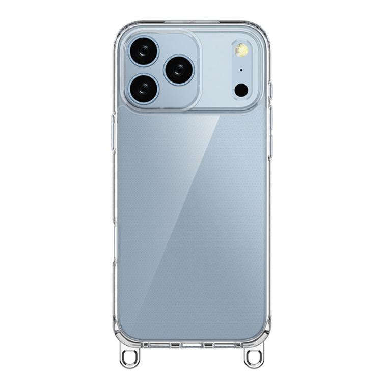 Kalebol Minimalist High Transparency Multi Color Lanyard Hole Phone Case, For iPhone 17e / 16e, F...