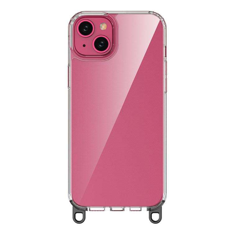 Kalebol Minimalist High Transparency Multi Color Lanyard Hole Phone Case, For iPhone 17e / 16e, F...