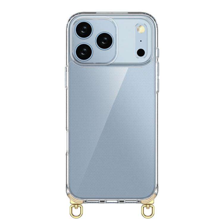 Kalebol Minimalist High Transparency Multi Color Rotating Lanyard Hole Phone Case, For iPhone 17e...