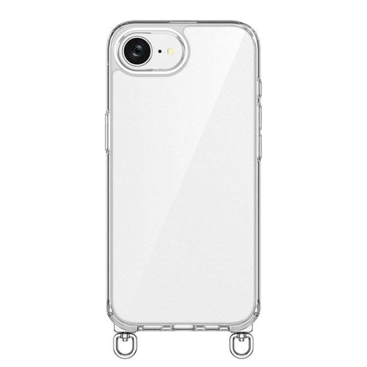 Kalebol Minimalist High Transparency Multi Color Rotating Lanyard Hole Phone Case, For iPhone 17e...