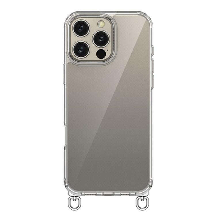 Kalebol Minimalist High Transparency Multi Color Rotating Lanyard Hole Phone Case, For iPhone 17e...