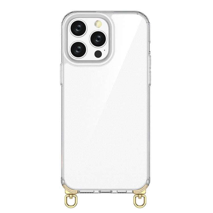 Kalebol Minimalist High Transparency Multi Color Rotating Lanyard Hole Phone Case, For iPhone 17e...