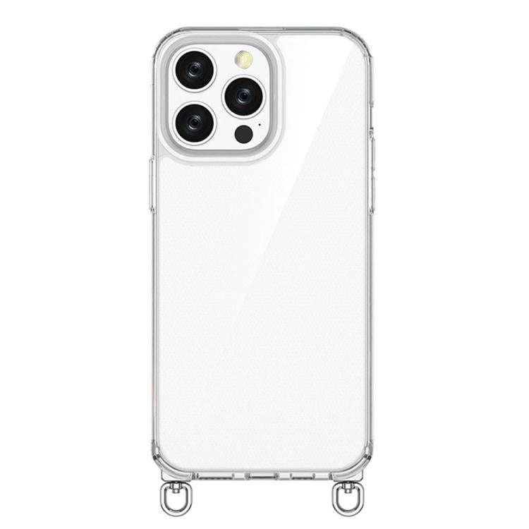 Kalebol Minimalist High Transparency Multi Color Rotating Lanyard Hole Phone Case, For iPhone 17e...