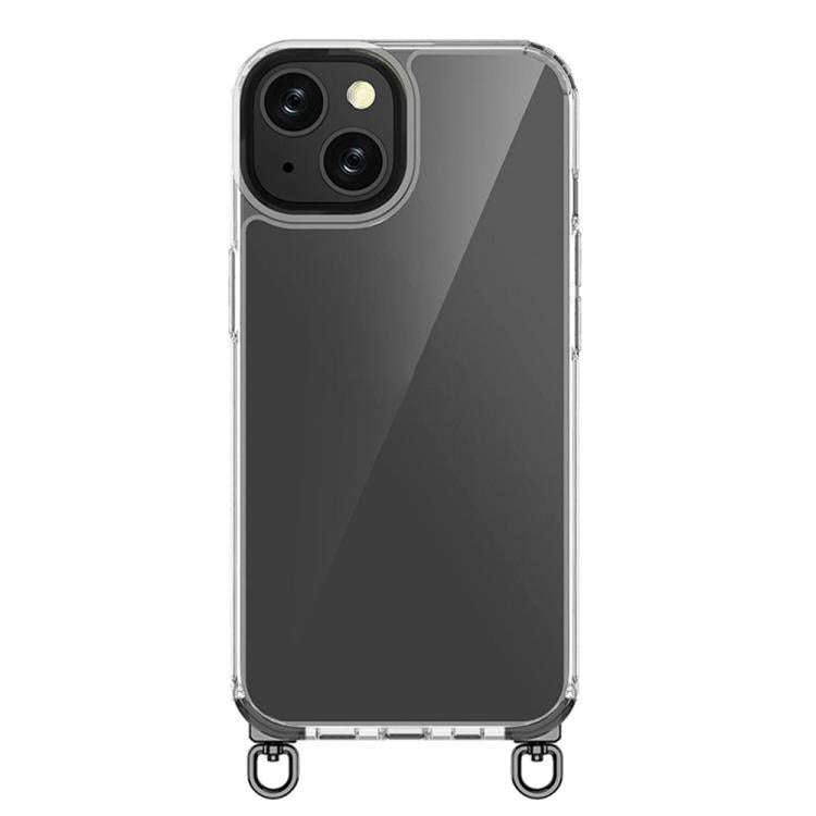 Kalebol Minimalist High Transparency Multi Color Rotating Lanyard Hole Phone Case, For iPhone 17e...