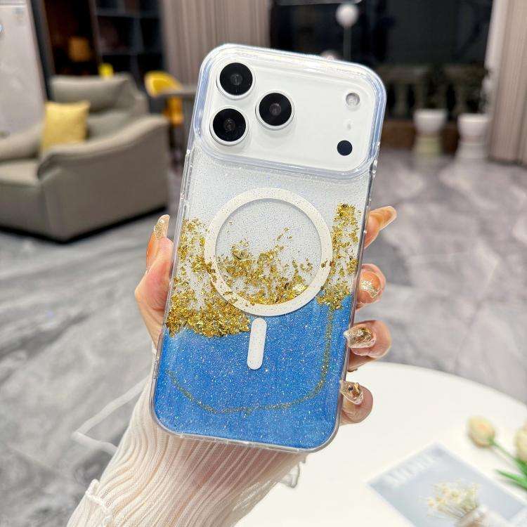 Gilding MagSafe Hybrid Clear TPU Phone Case, For iPhone 17 Pro Max, For iPhone 17 Pro, For iPhone...