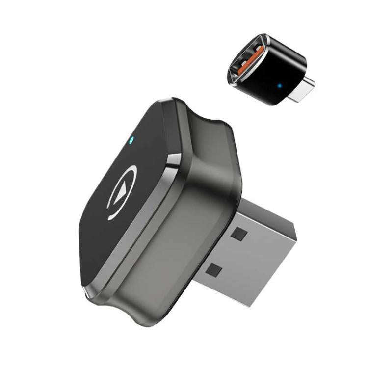M4 2-in-1 Android Auto Carplay Box Wireless Car Adapter Intelligent Car Machine Interconnection M...