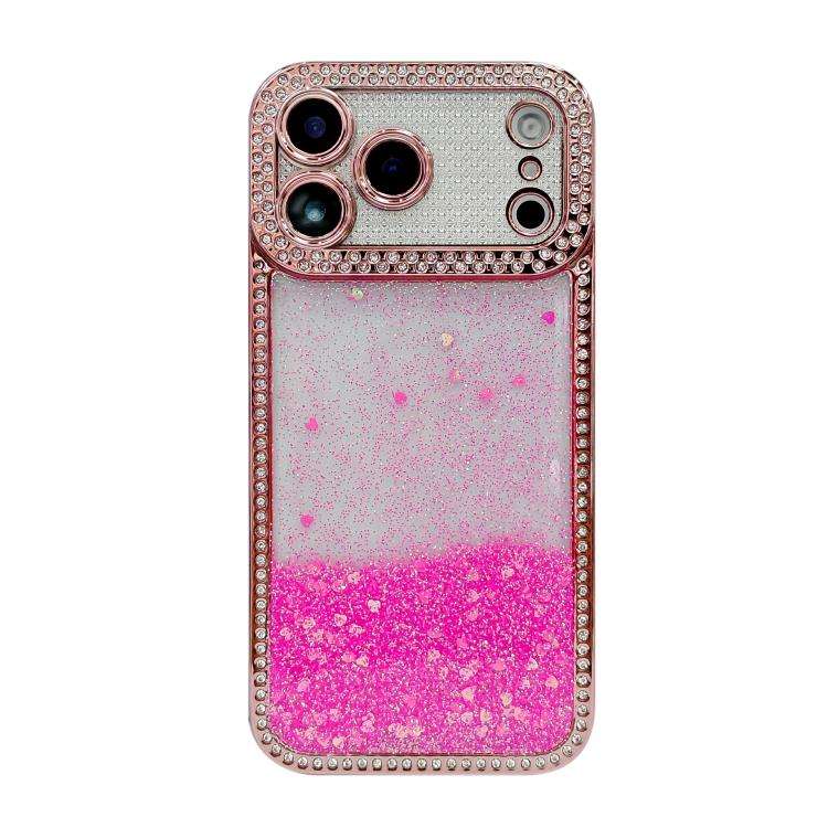 Diamond Gradient Glitter Sequins Plated Phone Case, For iPhone 17 Pro Max, For iPhone 17 Pro, For...