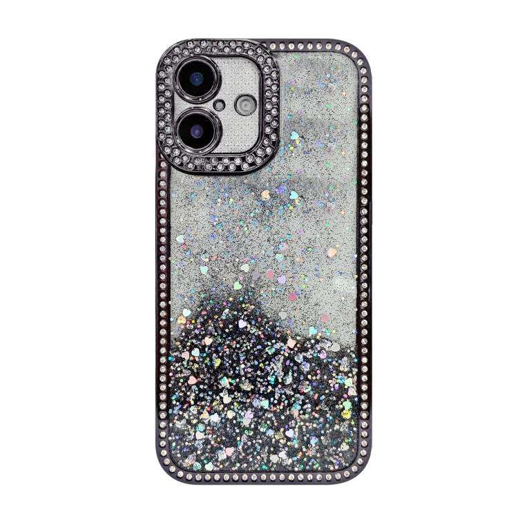 Diamond Gradient Glitter Sequins Plated Phone Case, For iPhone 17 Pro Max, For iPhone 17 Pro, For...