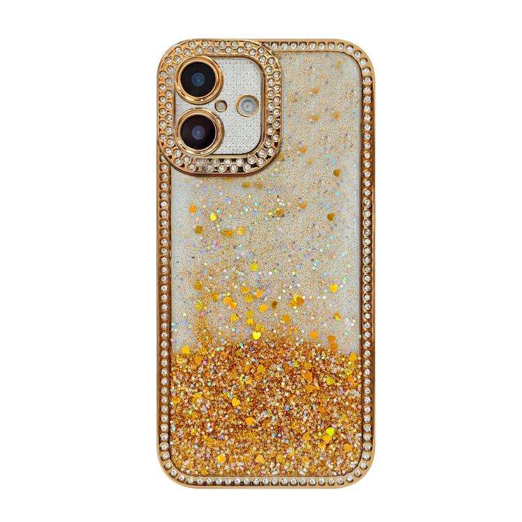 Diamond Gradient Glitter Sequins Plated Phone Case, For iPhone 17 Pro Max, For iPhone 17 Pro, For...