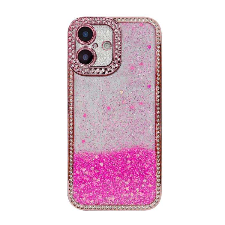 Diamond Gradient Glitter Sequins Plated Phone Case, For iPhone 17 Pro Max, For iPhone 17 Pro, For...