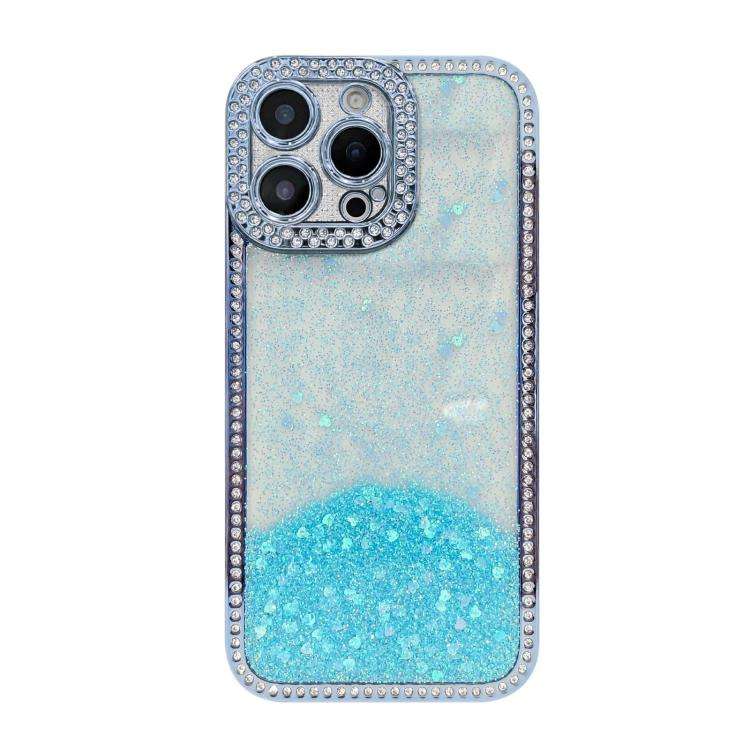 Diamond Gradient Glitter Sequins Plated Phone Case, For iPhone 17 Pro Max, For iPhone 17 Pro, For...