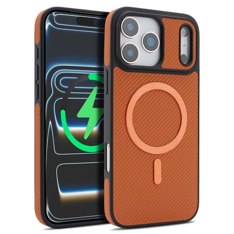Carbon Fiber MagSafe Phone Case, For iPhone 18 Pro, For iPhone 18 Pro Max, For iPhone 17 Pro Max,...