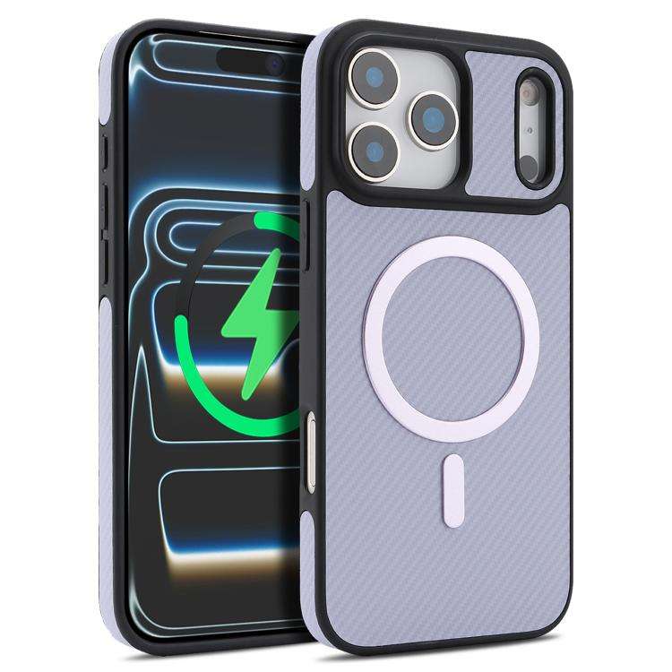 Carbon Fiber MagSafe Phone Case, For iPhone 18 Pro, For iPhone 18 Pro Max, For iPhone 17 Pro Max,...