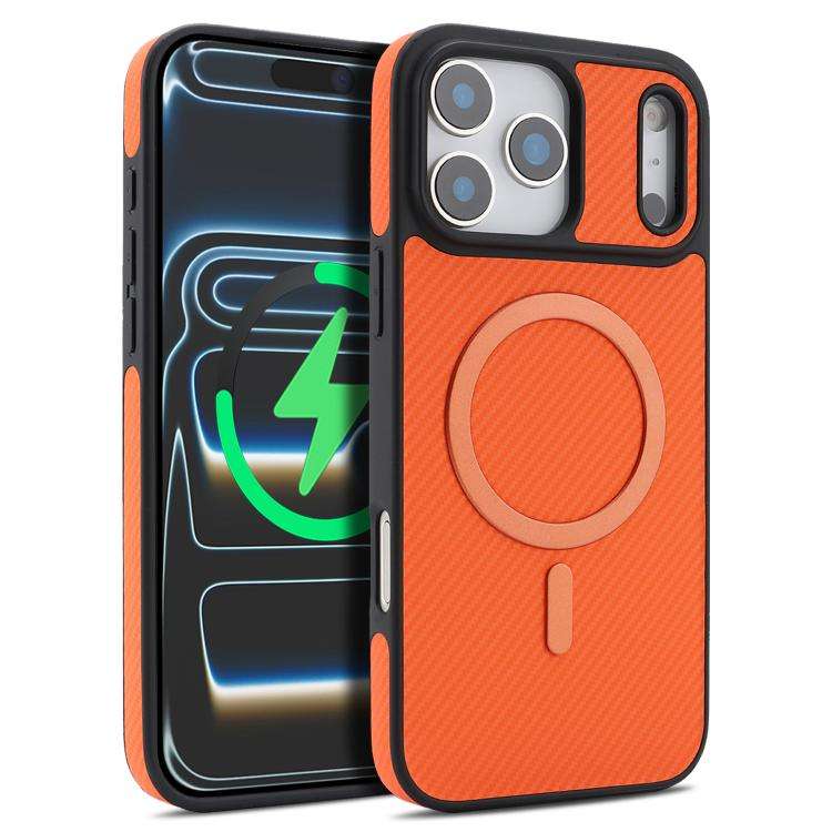 Carbon Fiber MagSafe Phone Case, For iPhone 18 Pro, For iPhone 18 Pro Max, For iPhone 17 Pro Max,...