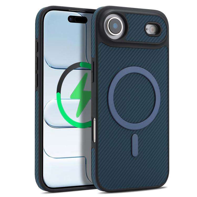 Carbon Fiber MagSafe Phone Case, For iPhone 18 Pro, For iPhone 18 Pro Max, For iPhone 17 Pro Max,...