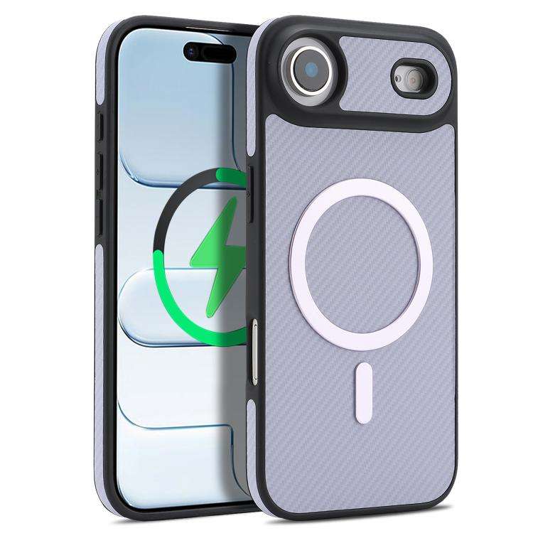 Carbon Fiber MagSafe Phone Case, For iPhone 18 Pro, For iPhone 18 Pro Max, For iPhone 17 Pro Max,...